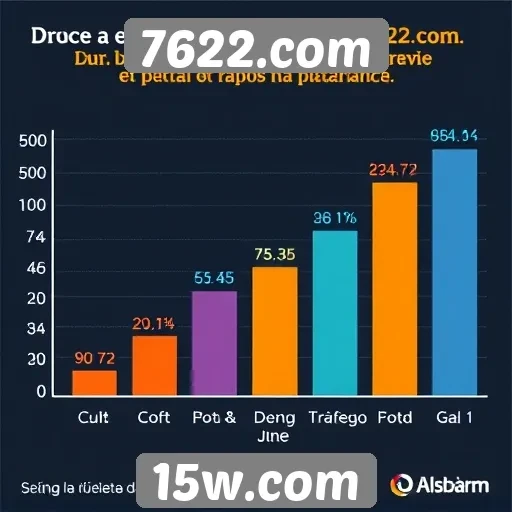 Estatísticas de crescimento do tráfego em 7622.com